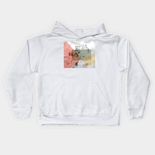 Spring Mono With Shapes Kids Hoodie